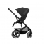 Коляска 2 в 1 Cybex Balios S Lux New 2023 шасси Black, Moon Black (Черный / шасси Черный)