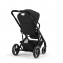 Коляска 2 в 1 Cybex Balios S Lux New 2023 шасси Black, Moon Black (Черный / шасси Черный)