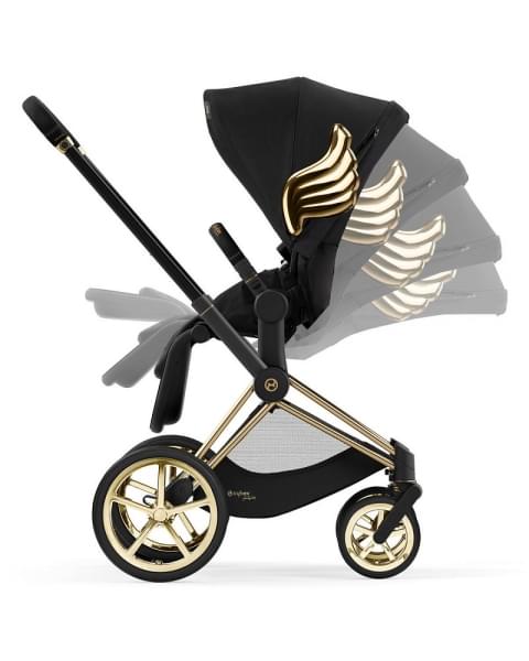 Коляска 2 в 1 Cybex Priam IV Jeremy Scott Wings