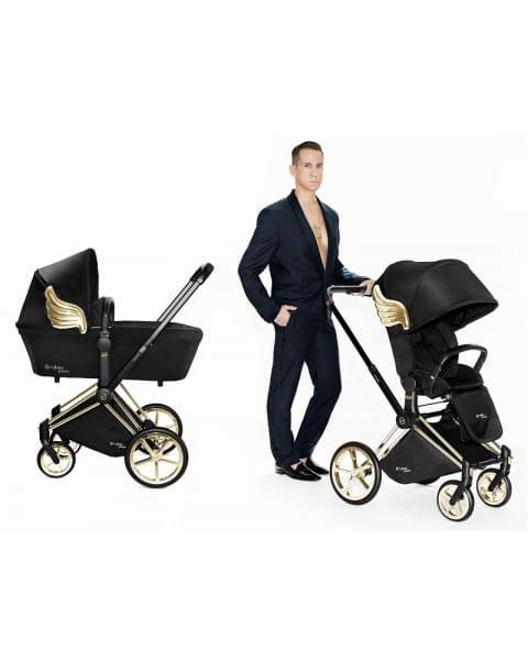 Коляска 2 в 1 Cybex Priam IV Jeremy Scott Wings