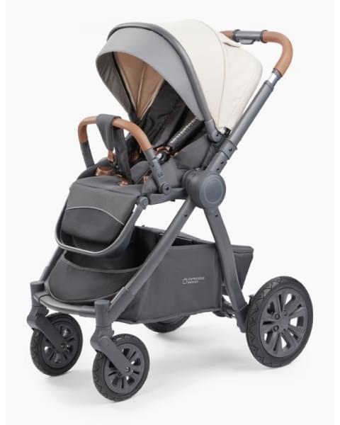 Коляска 2 в 1 Happy Baby Mommer Pro Nova (надувные колеса), Beige Nova (Бежевый)