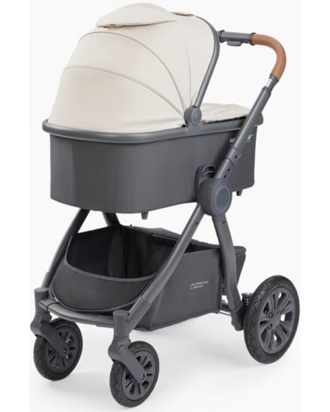 Коляска 2 в 1 Happy Baby Mommer Pro Nova (надувные колеса), Beige Nova (Бежевый)