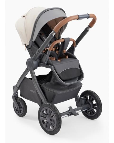 Коляска 2 в 1 Happy Baby Mommer Pro Nova (надувные колеса), Beige Nova (Бежевый)