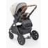 Коляска 2 в 1 Happy Baby Mommer Pro Nova (надувные колеса), Beige Nova (Бежевый)