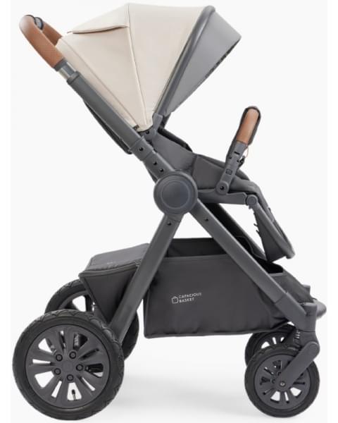 Коляска 2 в 1 Happy Baby Mommer Pro Nova (надувные колеса), Beige Nova (Бежевый)