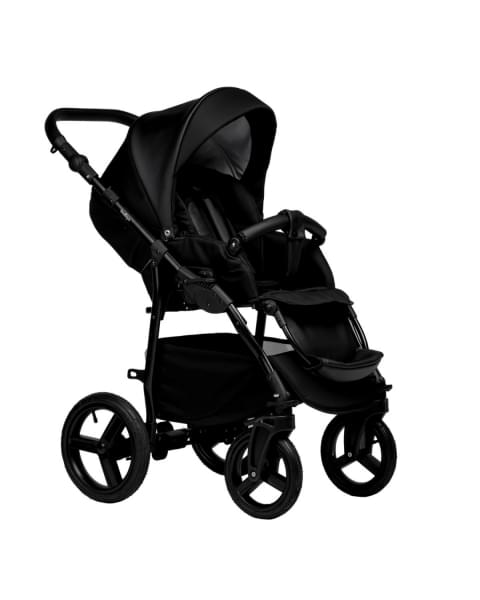 Коляска 2 в 1 Indigo Impulse Eco, Ie 08 (Черный)