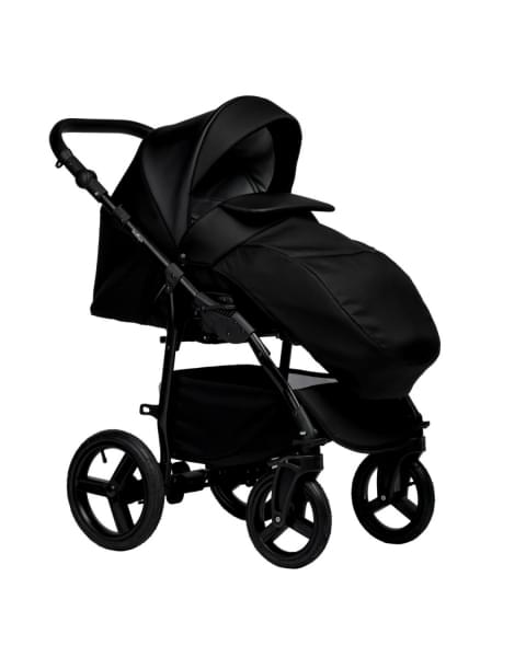Коляска 2 в 1 Indigo Impulse Eco, Ie 08 (Черный)