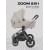 Коляска 2 в 1 Mowbaby Zoom PU Milky