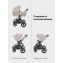 Коляска 2 в 1 Mowbaby Zoom PU Milky