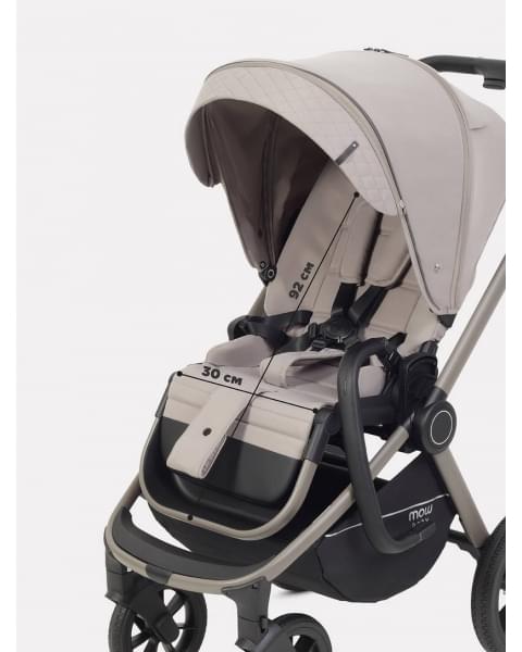 Коляска 2 в 1 Mowbaby Zoom PU Milky