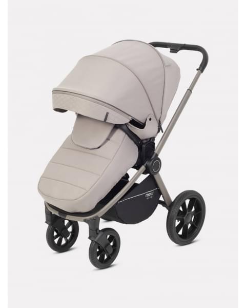 Коляска 2 в 1 Mowbaby Zoom PU Milky