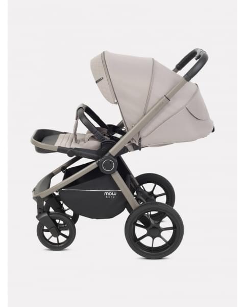 Коляска 2 в 1 Mowbaby Zoom PU Milky