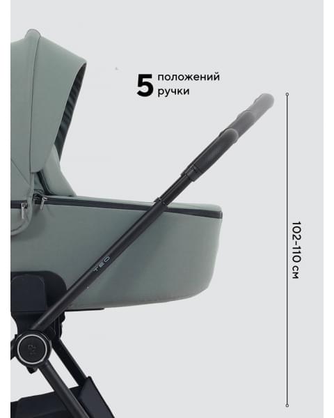 Коляска 2 в 1 Rant Teo Soft Olive