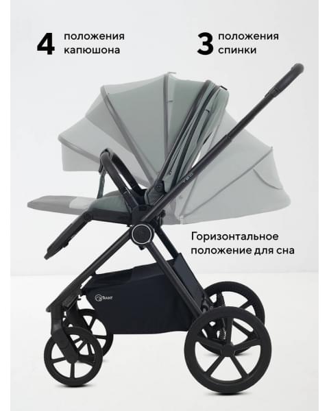 Коляска 2 в 1 Rant Teo Soft Olive