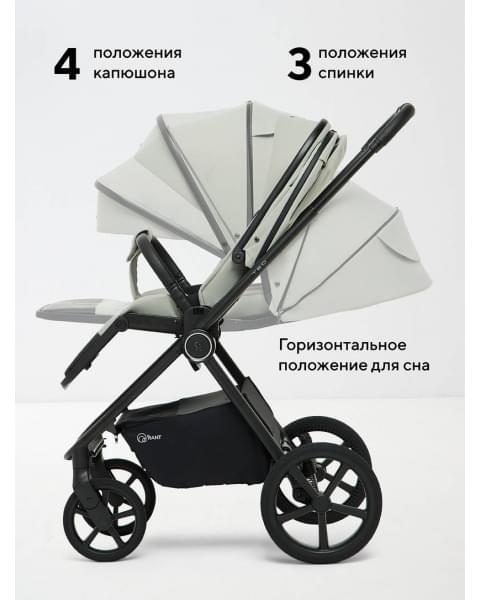 Коляска 2 в 1 Rant Teo Soft Sage