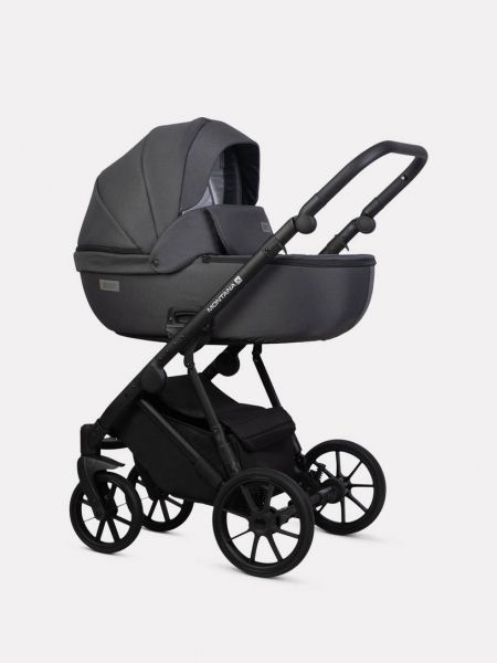 Коляска детская 2 в 1 Riko Basic Montana X 53 Dark grey