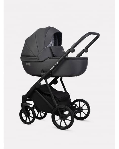 Коляска детская 2 в 1 Riko Basic Montana X 53 Dark grey