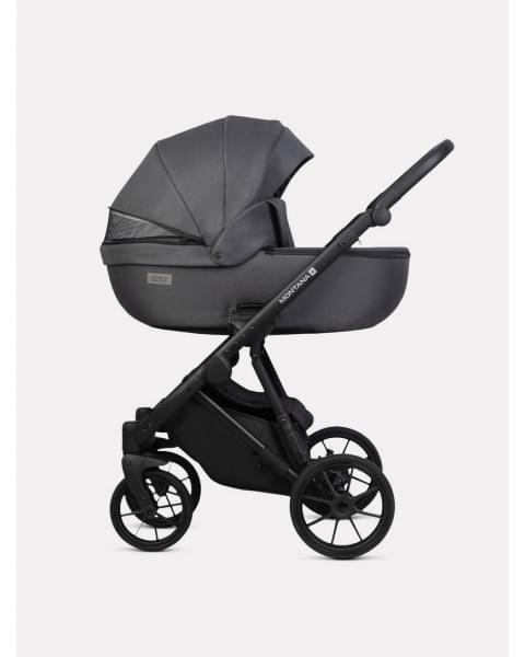 Коляска детская 2 в 1 Riko Basic Montana X 53 Dark grey