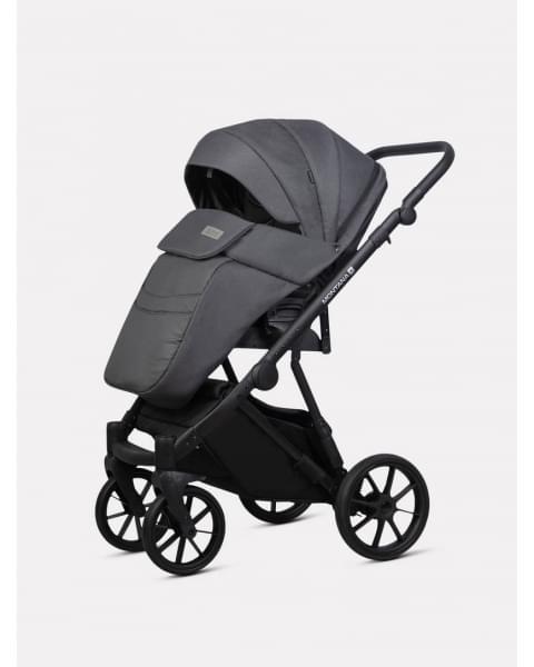 Коляска детская 2 в 1 Riko Basic Montana X 53 Dark grey