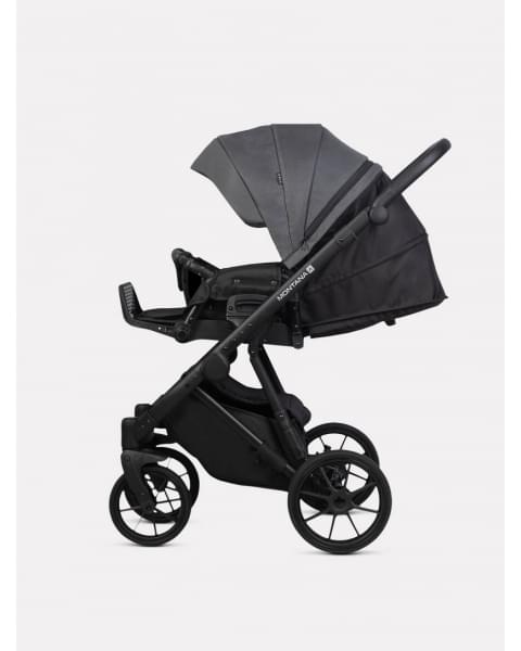 Коляска детская 2 в 1 Riko Basic Montana X 53 Dark grey