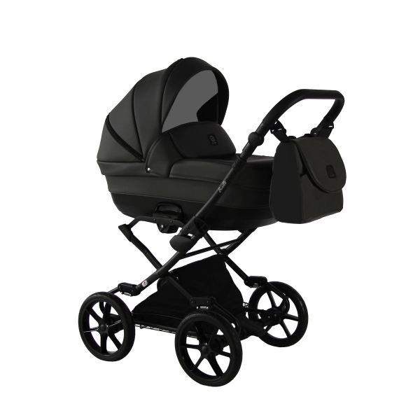 Коляска 2 в 1 Sevillababy Latino Leather, LAT-03 Серый (эко-кожа)