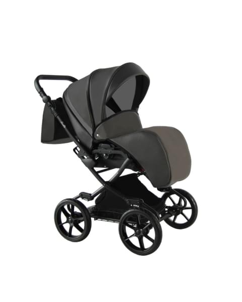 Коляска 2 в 1 Sevillababy Latino Leather, LAT-03 Серый (эко-кожа)