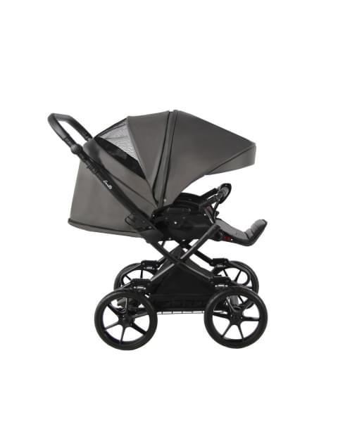 Коляска 2 в 1 Sevillababy Latino Leather, LAT-03 Серый (эко-кожа)