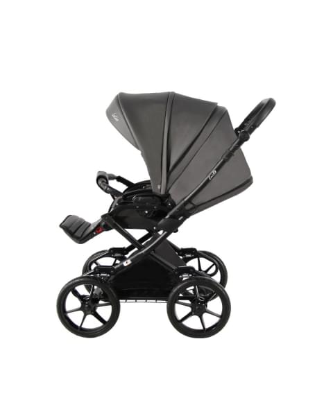 Коляска 2 в 1 Sevillababy Latino Leather, LAT-03 Серый (эко-кожа)
