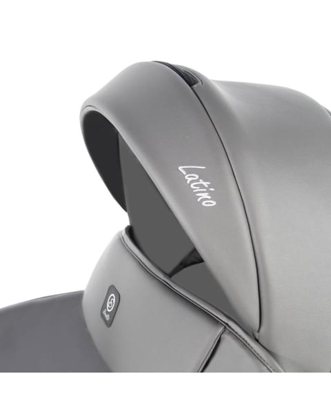 Коляска 2 в 1 Sevillababy Latino Leather, LAT-03 Серый (эко-кожа)