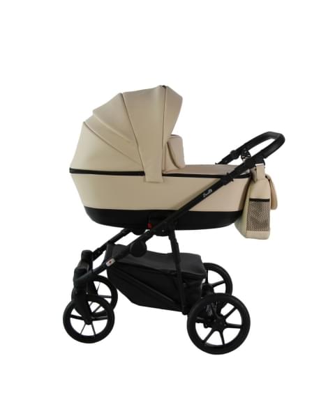 Коляска 2 в 1 Sevillababy Tisso, TIS-01 - Светло-бежевый / Эко-кожа
