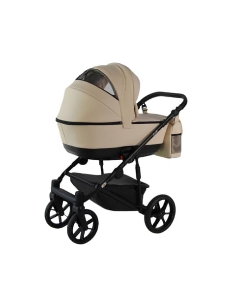 Коляска 2 в 1 Sevillababy Tisso, TIS-01 - Светло-бежевый / Эко-кожа