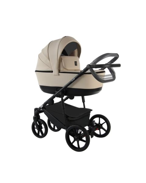 Коляска 2 в 1 Sevillababy Tisso, TIS-01 - Светло-бежевый / Эко-кожа