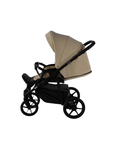 Коляска 2 в 1 Sevillababy Tisso, TIS-01 - Светло-бежевый / Эко-кожа