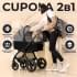 Коляска 2 в 1 Sweet Baby Cupola, Gray Neo (Серый)