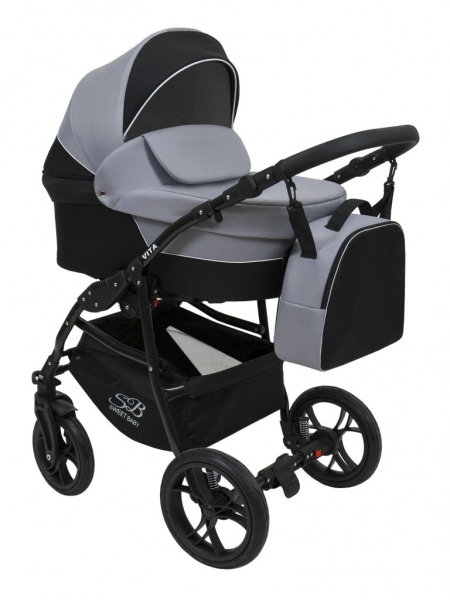 Коляска 2 в 1 Sweet Baby Vita, Grey (Серый)