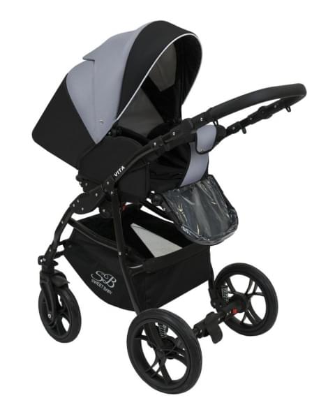 Коляска 2 в 1 Sweet Baby Vita, Grey (Серый)