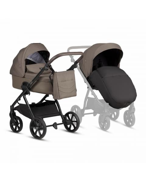 Коляска 2 в 1 Tutis Leo 3+, Brown (203)