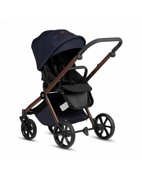 Коляска 2 в 1 Tutis Mio 3+ New Limited, Midnight Swallow (015)