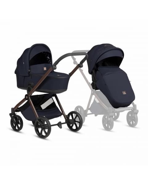 Коляска 2 в 1 Tutis Mio 3+ New Limited, Midnight Swallow (015)