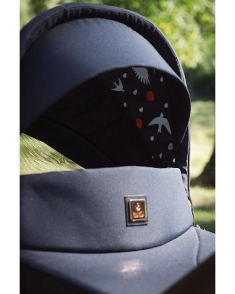 Коляска 2 в 1 Tutis Mio 3+ New Limited, Midnight Swallow (015)