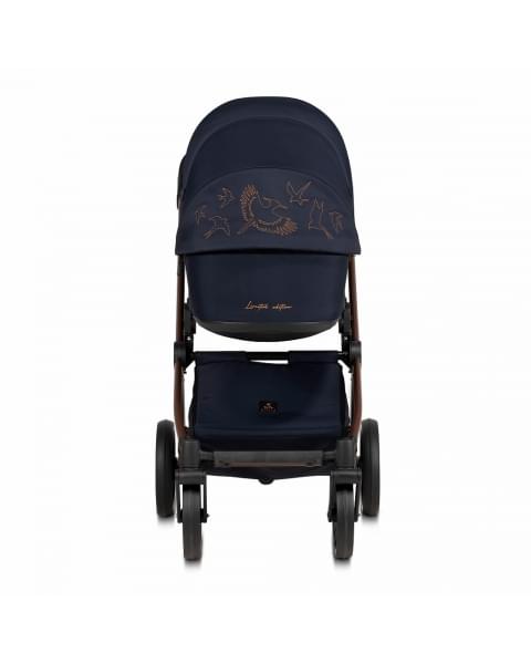 Коляска 2 в 1 Tutis Mio 3+ New Limited, Midnight Swallow (015)