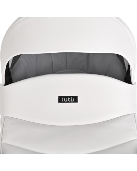 Коляска 2 в 1 Tutis Novo Leather 2023, White (Белый)