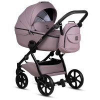 Коляска 2 в 1 Tutis Uno 5+ Leather, Mauve (035)