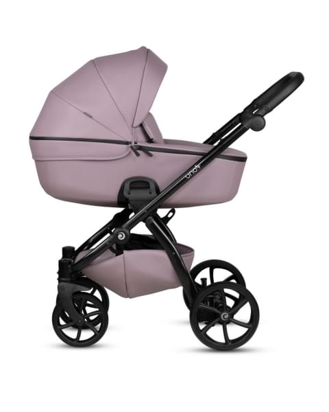 Коляска 2 в 1 Tutis Uno 5+ Leather Collection, Mauve (035)