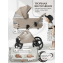 Коляска 2 в 1 Sweet Baby SBL Elegante Therma Colore Champagne Beige