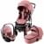 Коляска 3 в 1 Britax Roemer Smile 5Z, Dusty Rose (Розовый) + Автокресло Baby-Safe Pro Style, Dusty Rose (Розовый)