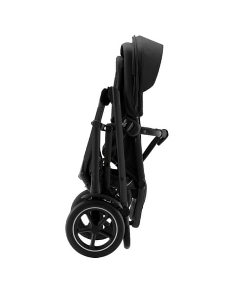 Коляска 3 в 1 Britax Roemer Smile 5Z, Space Black (Черный) + Автокресло Britax Roemer Baby-Safe Pro Classic (0-13 кг), Deep Black (Черный)