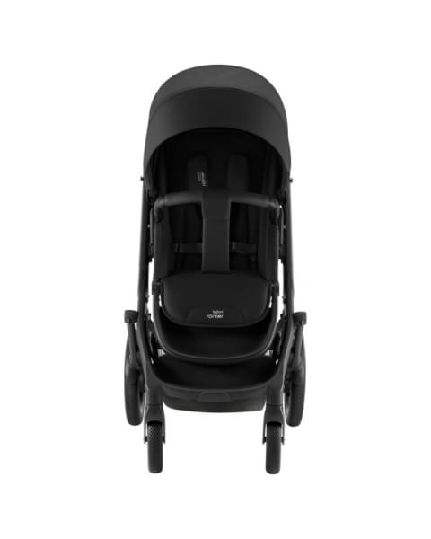 Коляска 3 в 1 Britax Roemer Smile 5Z, Space Black (Черный) + Автокресло Britax Roemer Baby-Safe Pro Classic (0-13 кг), Deep Black (Черный)