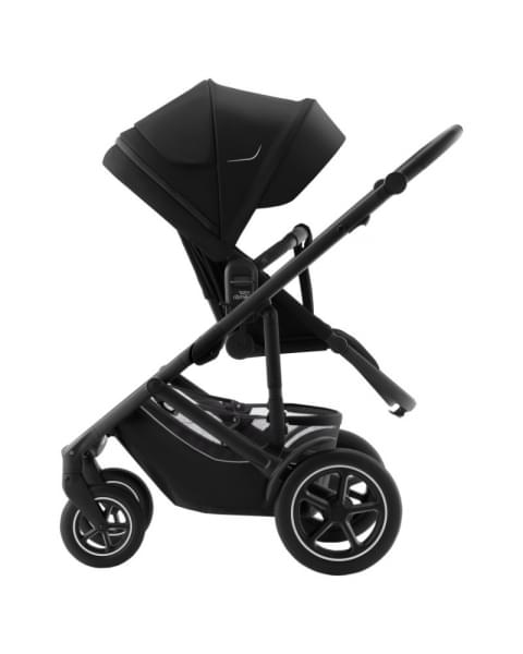 Коляска 3 в 1 Britax Roemer Smile 5Z, Space Black (Черный) + Автокресло Britax Roemer Baby-Safe Pro Classic (0-13 кг), Deep Black (Черный)