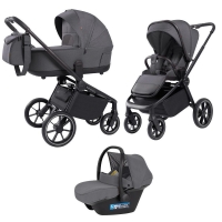 Коляска 3 в 1 Carrello Epica CRL-8511 / 2025, Iron Grey (Серый)